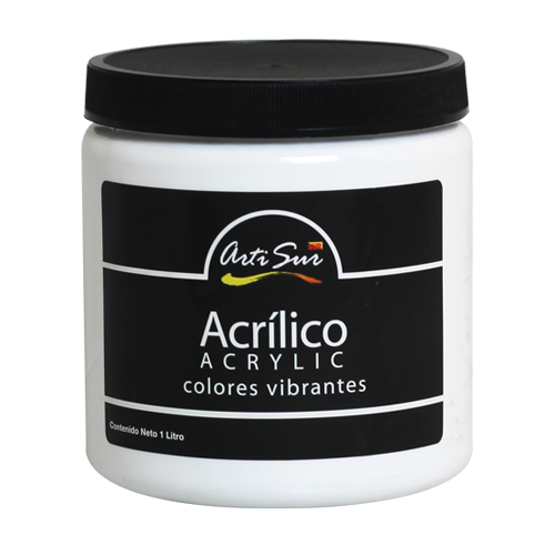 Imagen de ARTI SUR ACRÍLICO BLANCO Litro