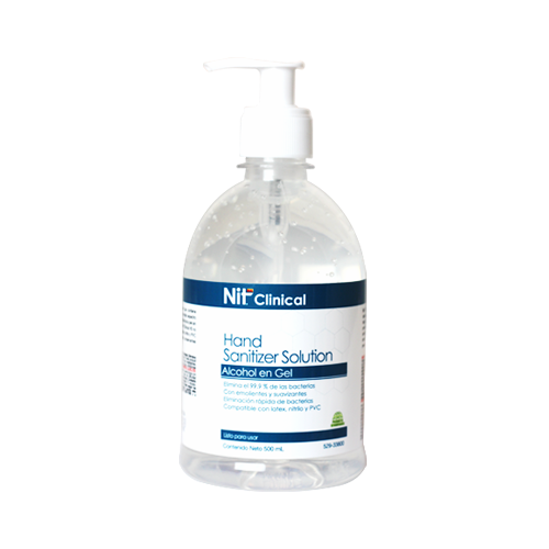 Imagen de  NIT CLINICAL HS - HAND SANITIZER -Sin Aroma - 500 ml