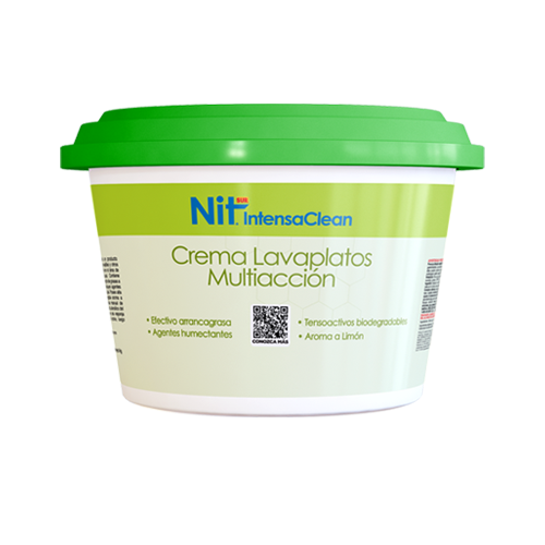Imagen de NIT CREMA LAVAPLATOS MULTIACCIÓN - Aroma Limón - 1 Kilo