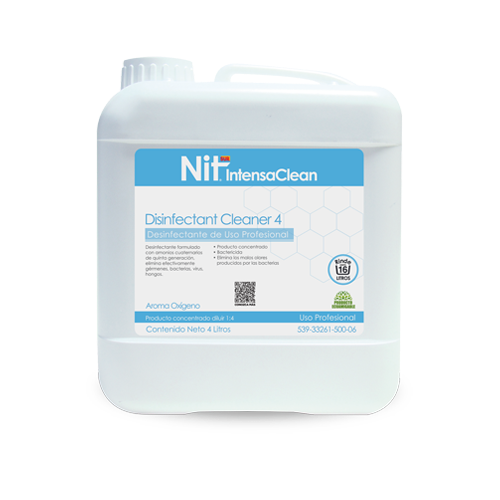 Imagen de NIT INTENSACLEAN DISINFECTANT CLEANER 4 OXY - Galón
