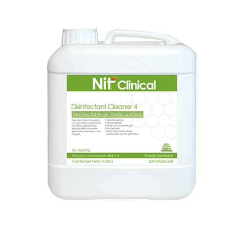 Imagen de NIT CLINICAL DISINFECTANT CLEANER 4 - Galón