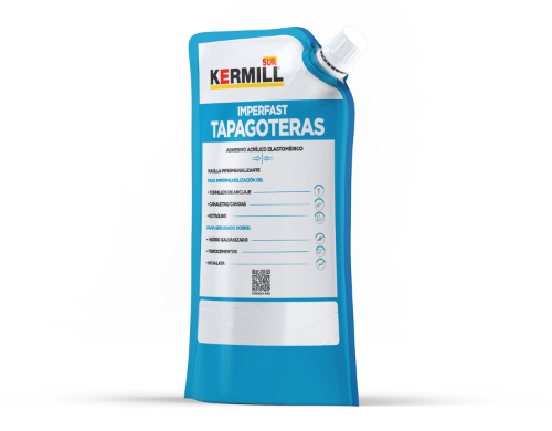 Imagen de IMPERFAST TAPAGOTERAS BLANCO Bolsa Doy Pack 946 ml