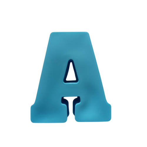 Imagen de MOLDE RESINA LETRA GRANDE A - 1 unidad