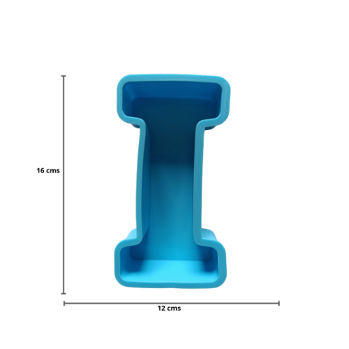 Imagen de MOLDE RESINA LETRA GRANDE I - 1 unidad