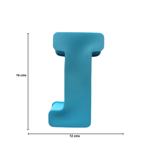 Imagen de MOLDE RESINA LETRA GRANDE J - 1 unidad