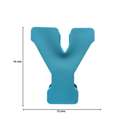 Imagen de MOLDE RESINA LETRA GRANDE Y - 1 unidad