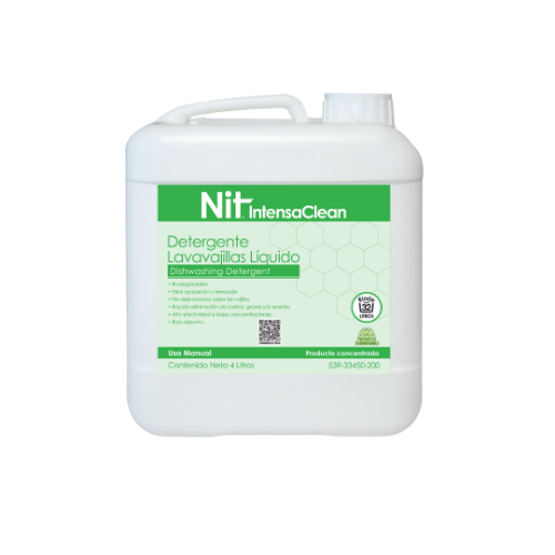 Imagen de NIT DETERGENTE LAVAVAJILLAS LÍQUIDO -Aroma Limón - Galón