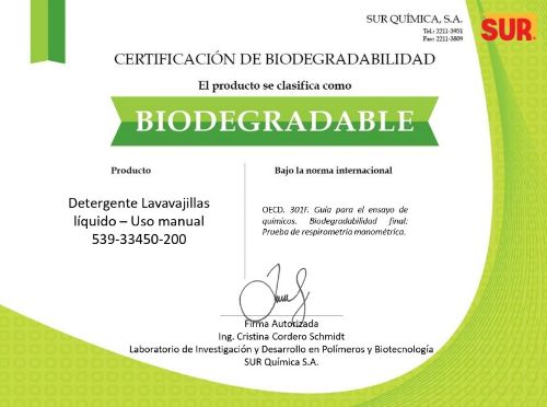 Imagen de NIT DETERGENTE LAVAVAJILLAS LÍQUIDO -Aroma Limón - Galón