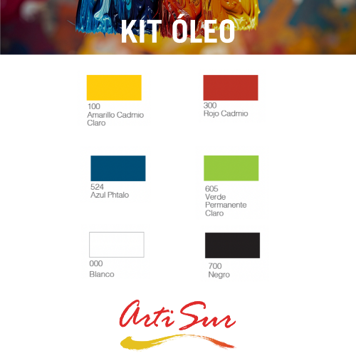 Imagen de KIT DE ÓLEO ARTI SUR