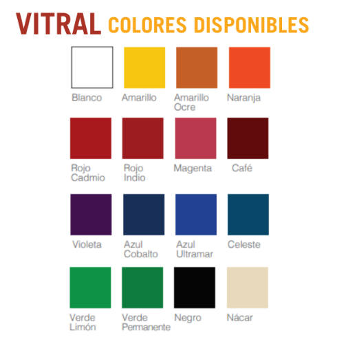 Imagen de ARTI SUR PINTURA VITRAL BLANCO 30 ml