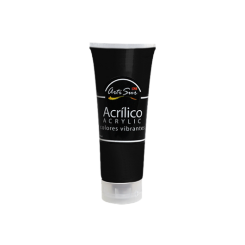 Imagen de ARTI SUR ACRÍLICO NEGRO INTENSO 250 ML