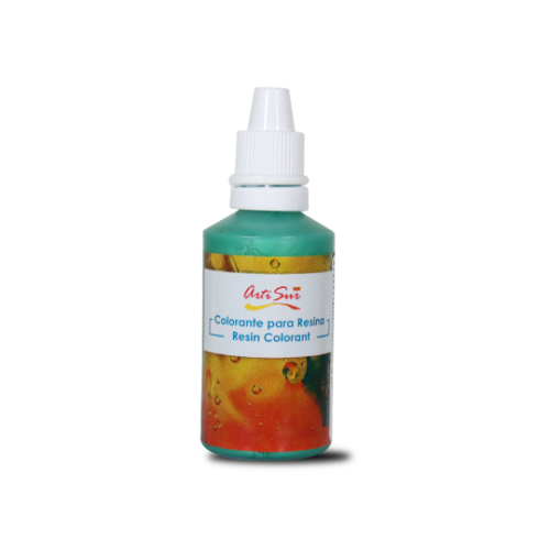 Imagen de COLORANTE PARA RESINA VERDE ARTI SUR 30 ml
