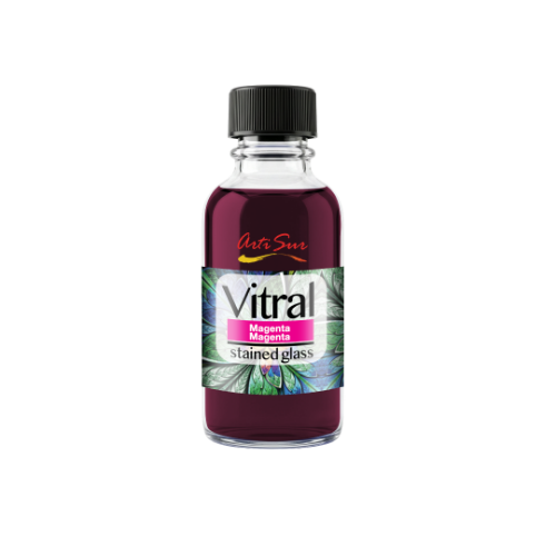 Imagen de ARTI SUR PINTURA VITRAL MAGENTA 30 ml