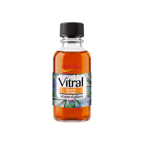 Imagen de ARTI SUR PINTURA VITRAL NARANJA 30 ml