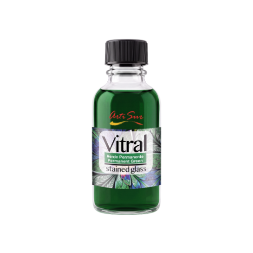 Imagen de ARTI SUR PINTURA VITRAL VERDE PERMANENTE 30 ml